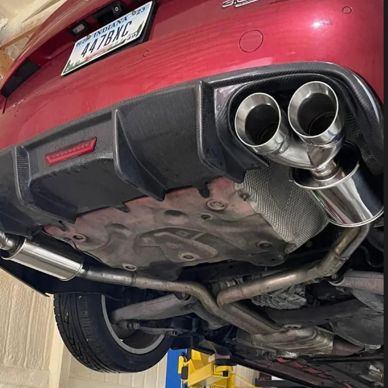 2012-2015 C7 Audi A6, S6 - CAP Carbon Fiber Rear Diffuser - V1
