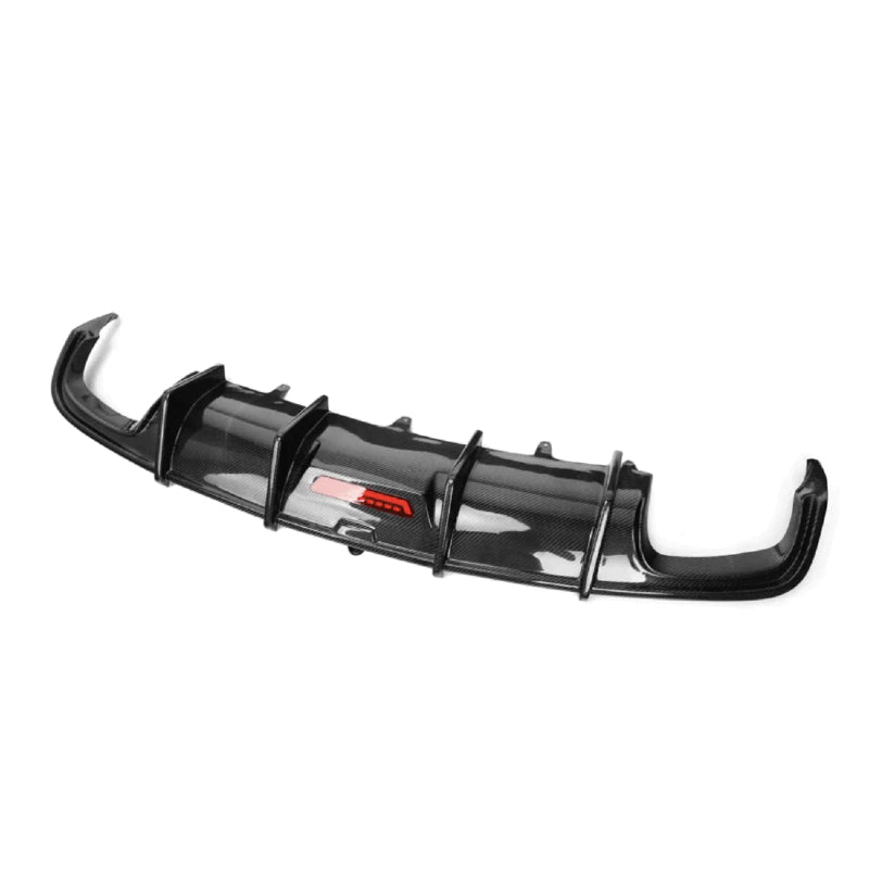 2012-2015 C7 Audi A6, S6 - CAP Carbon Fiber Rear Diffuser - V1