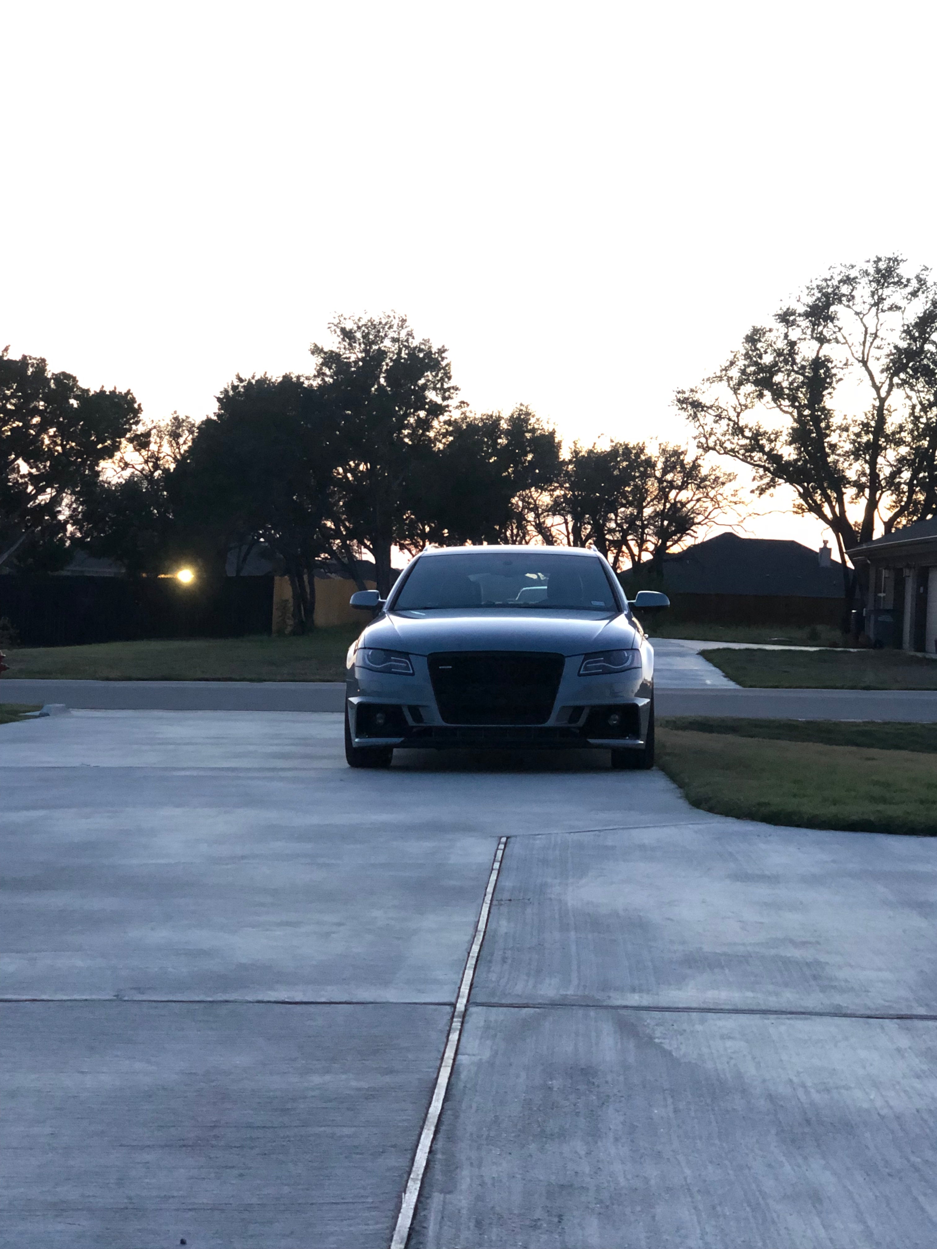 2009-2012 B8 Audi A4/S4 CAP Front Bumper | B9 Style Audi RS4 Bumper - V2