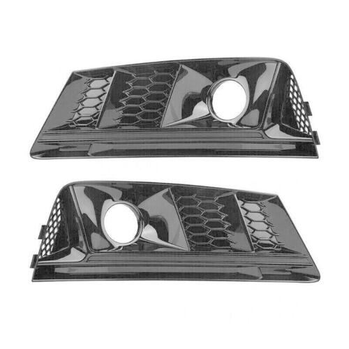 2017-2018 Audi RS4 Honeycomb Fog Grilles | 2017-2018 B9 Audi A4 Non S-Line with ACC