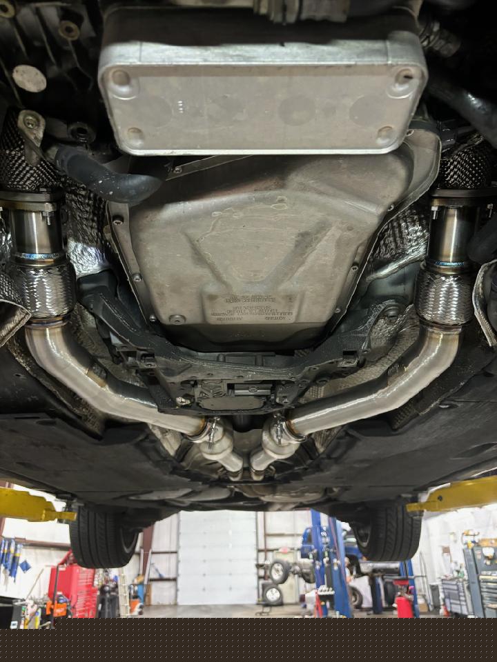 CAP Audi 3.0T Resonated Supercharged V6 Downpipes - Version 2 (V2) | 2008-2017 B8/B8.5 S4, S5, A6, A7, Q5, SQ5