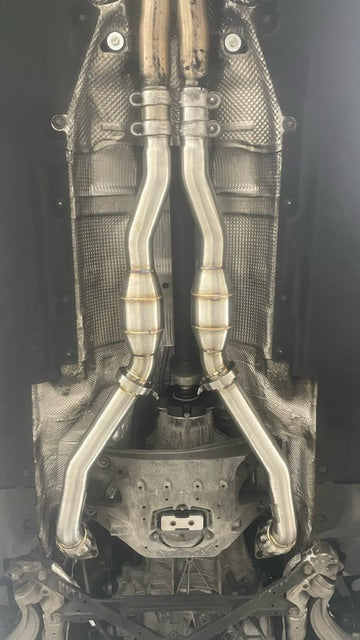 CAP Audi 3.0T Catted Supercharged V6 Downpipes - Version 2 (V2) | 2008-2017 B8/B8.5 S4, S5, A6, A7, Q5, SQ5