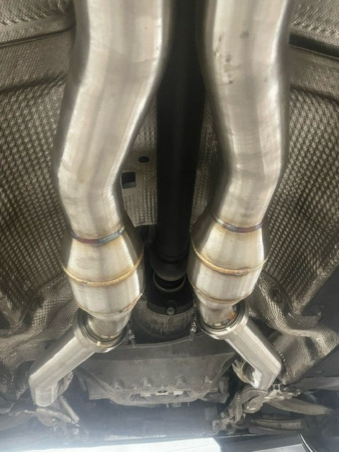 CAP Audi 3.0T Catted Supercharged V6 Downpipes - Version 2 (V2) | 2008-2017 B8/B8.5 S4, S5, A6, A7, Q5, SQ5