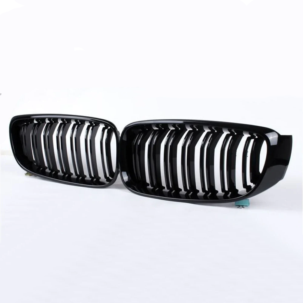 2012-2019 Gloss Black Kidney Grilles 3-Series/4-Series - Canadian Auto Performance