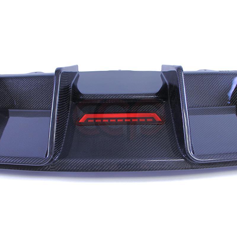 2013-2016 B8.5 Audi A4 Non S-Line - CAP Carbon Fiber Rear Diffuser - V1