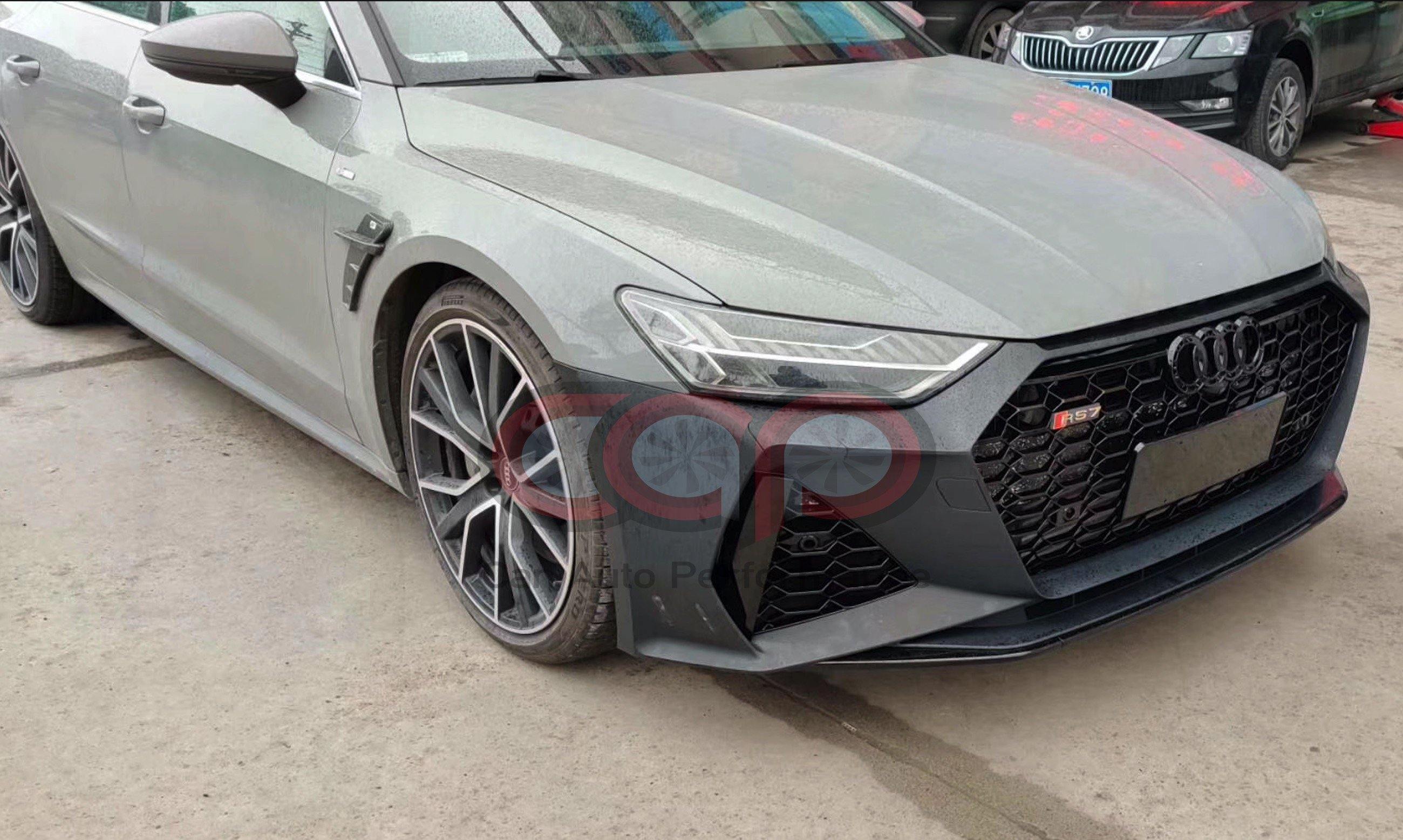 2019-2023 C8 Audi A7/S7 CAP Front Bumper | RS C8 RS7 Bumper