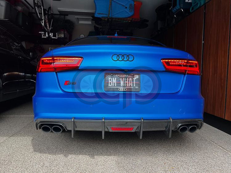 2016-2018 C7.5 Audi A6 S-Line/S6 - CAP Carbon Fiber Diffuser