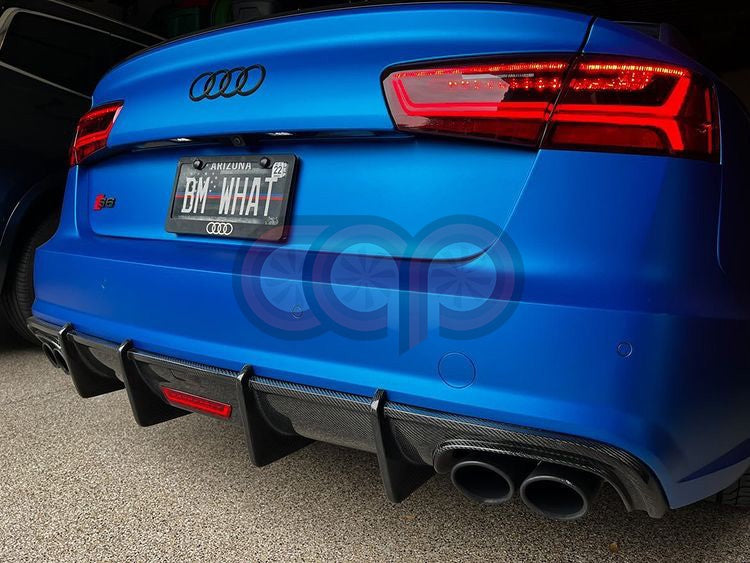 2016-2018 C7.5 Audi A6 S-Line/S6 - CAP Carbon Fiber Diffuser