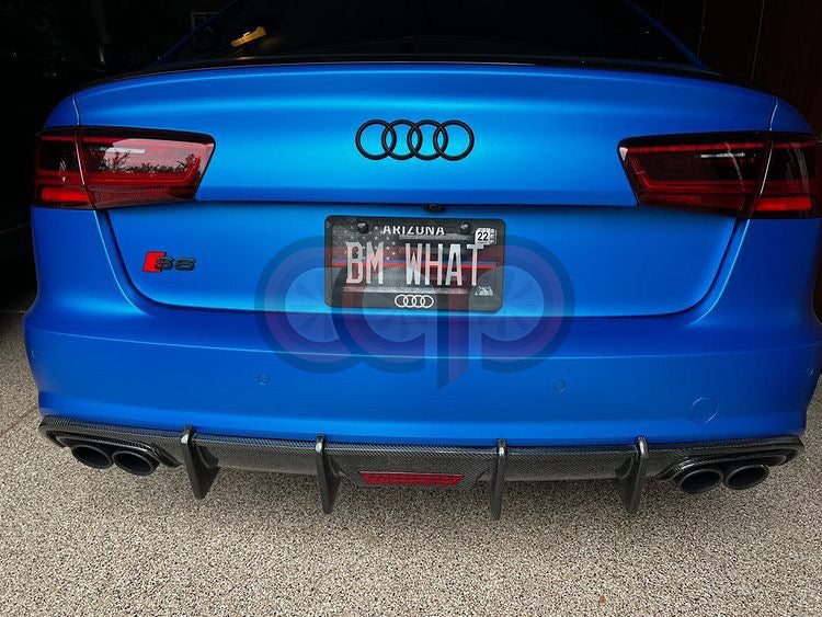 2016-2018 C7.5 Audi A6 S-Line/S6 - CAP Carbon Fiber Diffuser