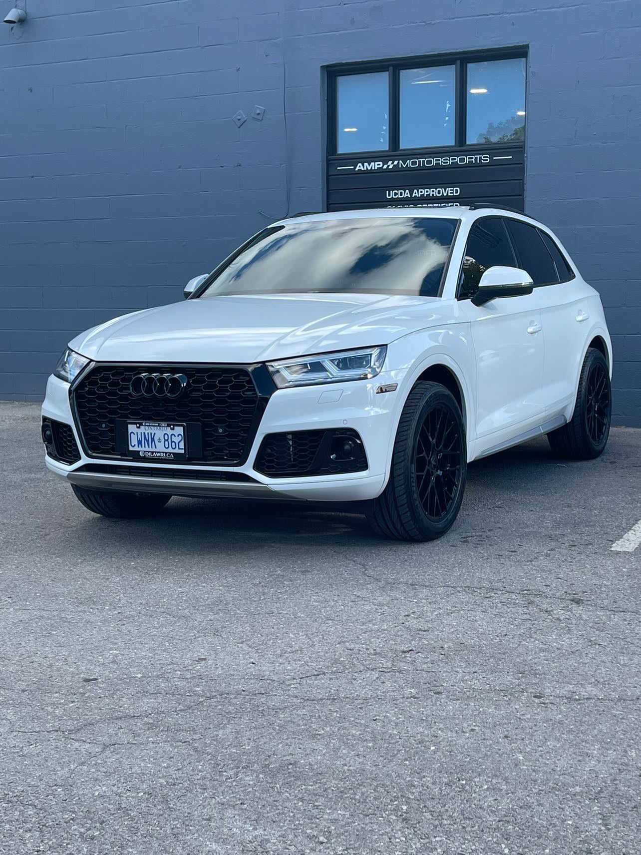 2018-2020 Audi RS Honeycomb Fog Grilles | FY B9 Audi Q5 Non S-Line
