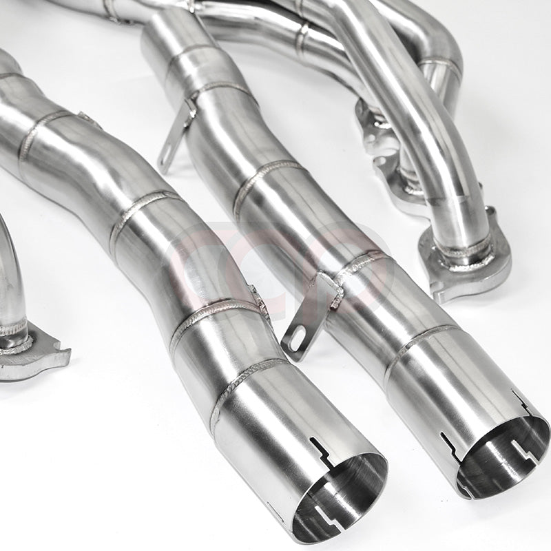 CAP M156 6.2 V8 Longtube Headers + Downpipes | Mercedes-Benz W204 C63