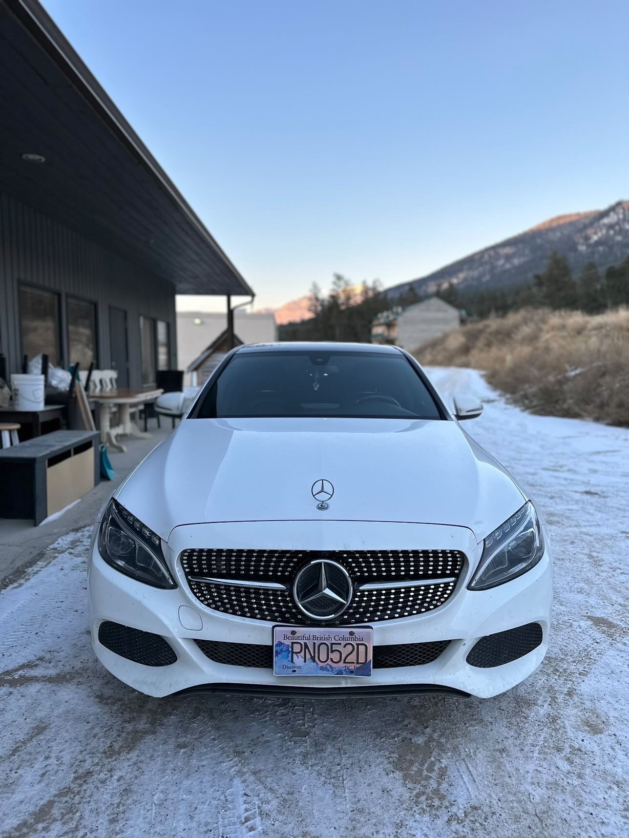 2015-2018 Mercedes-Benz C-Class Diamond Style Front Grille | W205