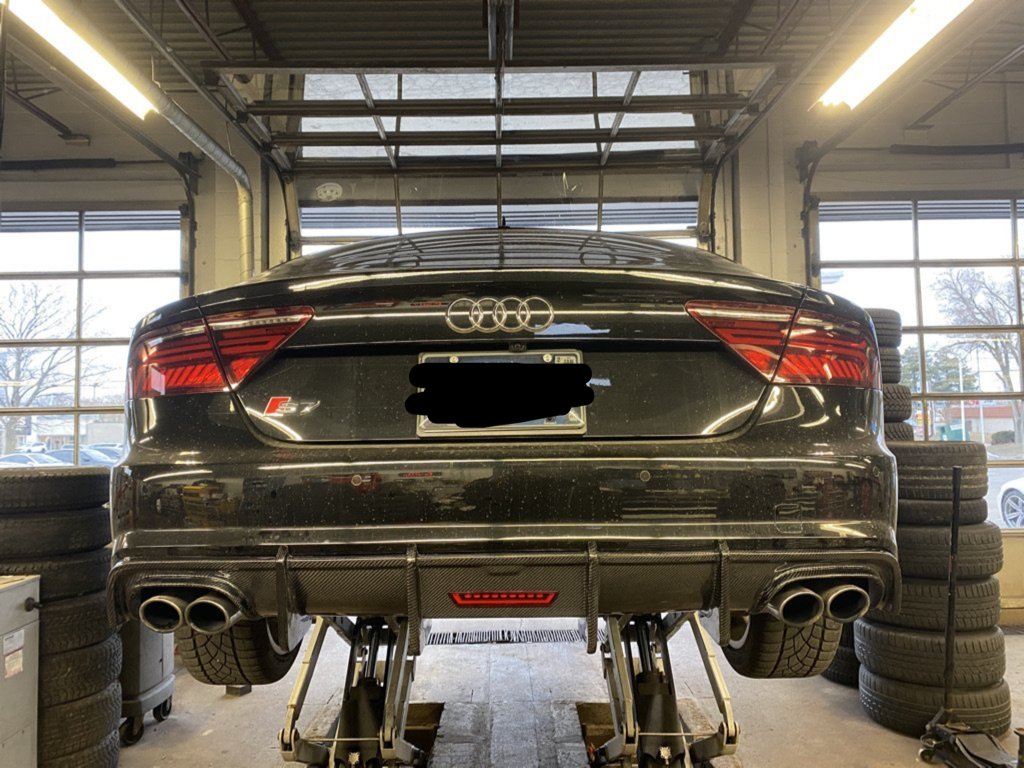 2016-2018 C7.5 Audi A7 S-Line/S7 - CAP Carbon Fiber Diffuser