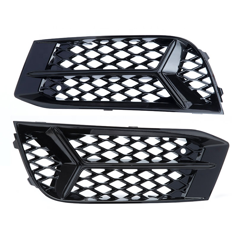 2017-2020 Audi RS3 Honeycomb Fog Grilles | 8V.5 Audi A3 Non S-Line