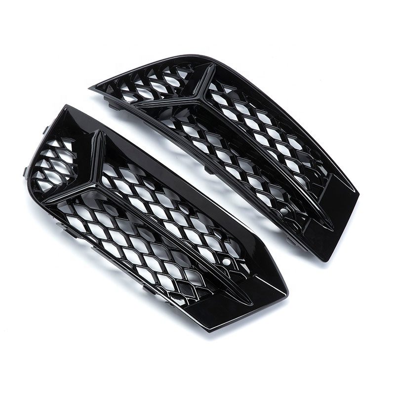 2017-2020 Audi RS3 Honeycomb Fog Grilles | 8V.5 Audi A3 Non S-Line