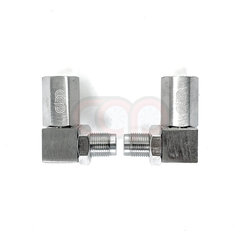 CAP Can Auto Performance O2 Spacers 90 Degree - Set of 2 (Pair)