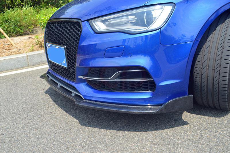 2015-2016 8V Audi A3 S-Line/S3 - CAP Carbon Fiber Front Lip V1