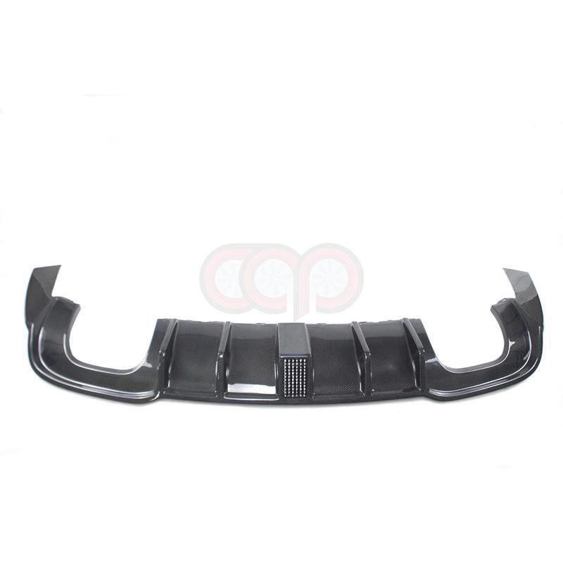 2017-2020 8V.5 Audi A3/S3 - CAP Carbon Fiber Diffuser with LED Light - V2