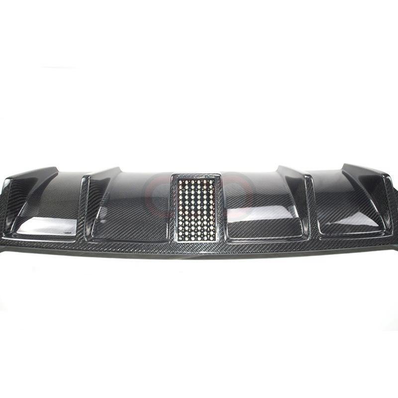 2017-2020 8V.5 Audi A3/S3 - CAP Carbon Fiber Diffuser with LED Light - V2