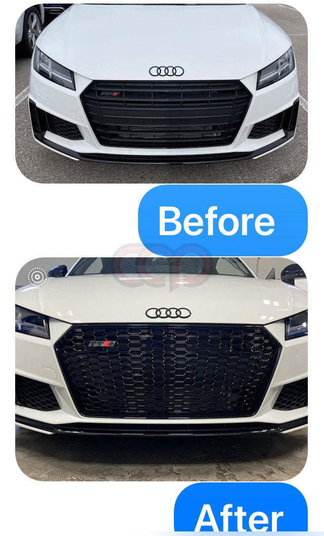 2016-2024 Audi TTRS Honeycomb Grille | MK3 8S TT/TTS - V2