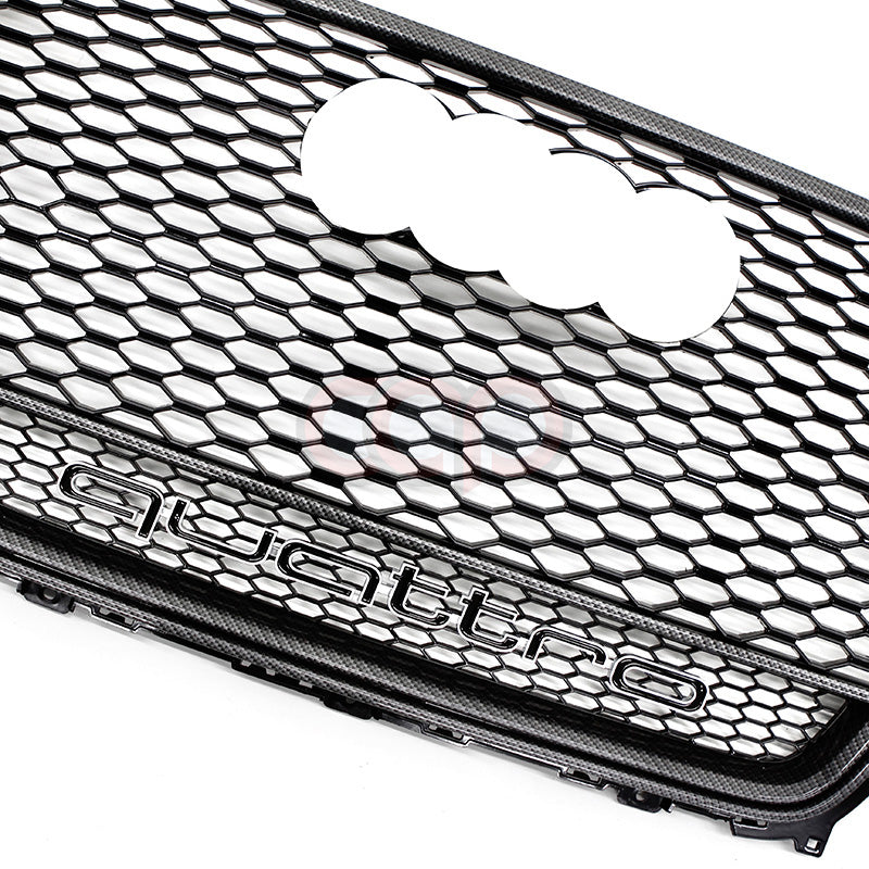 2013-2016 Audi RS4 Honeycomb Grille Quattro | B8.5 Audi A4/S4