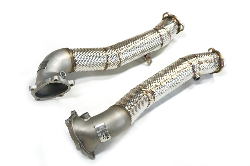 2013-2018 CAP Audi C7/C7.5 S6/RS6/S7/RS7/A8/S8 4.0T Cast Downpipes Exhaust - V2