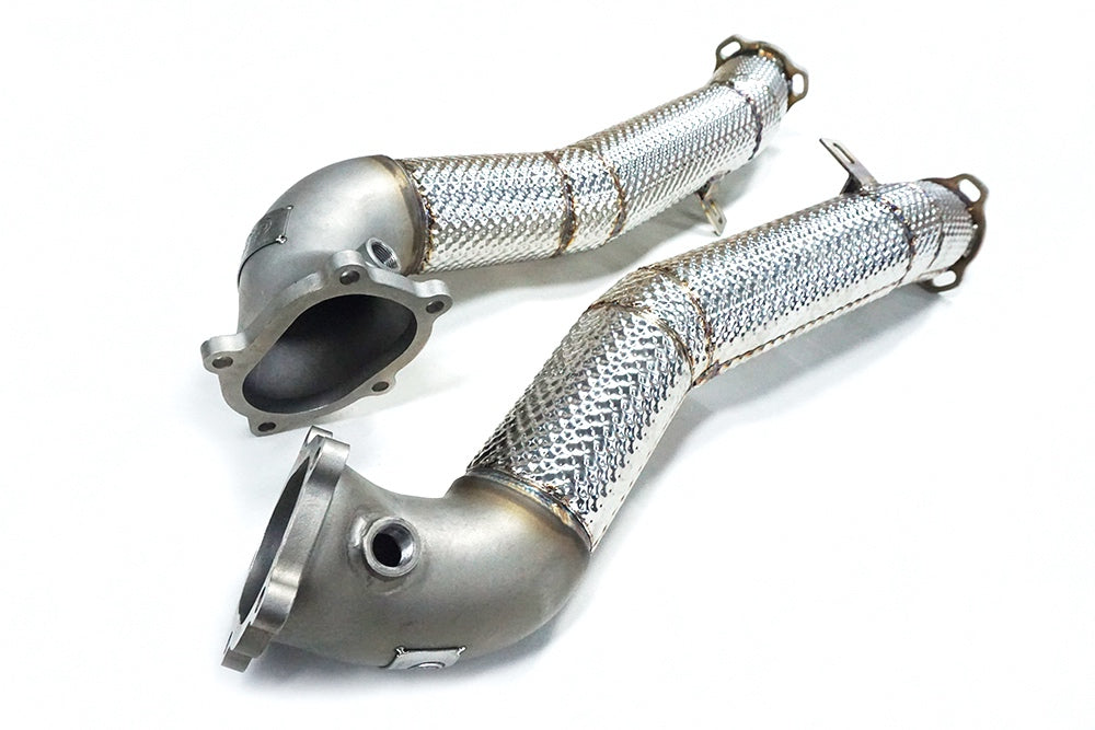 2013-2018 CAP Audi C7/C7.5 S6/RS6/S7/RS7/A8/S8 4.0T Cast Downpipes Exhaust - V2