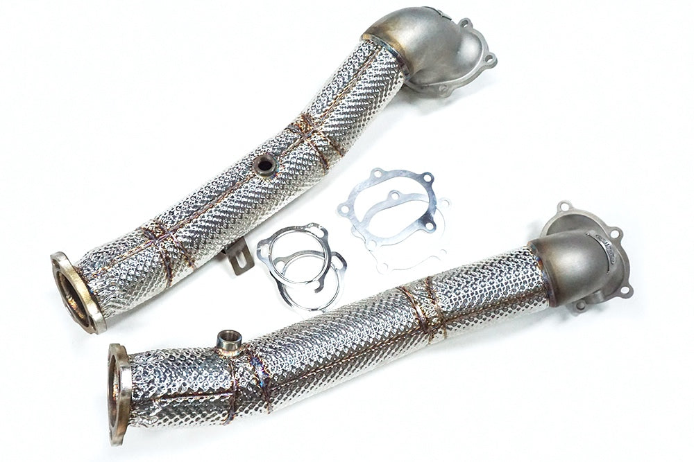 2013-2018 CAP Audi C7/C7.5 S6/RS6/S7/RS7/A8/S8 4.0T Cast Downpipes Exhaust - V2