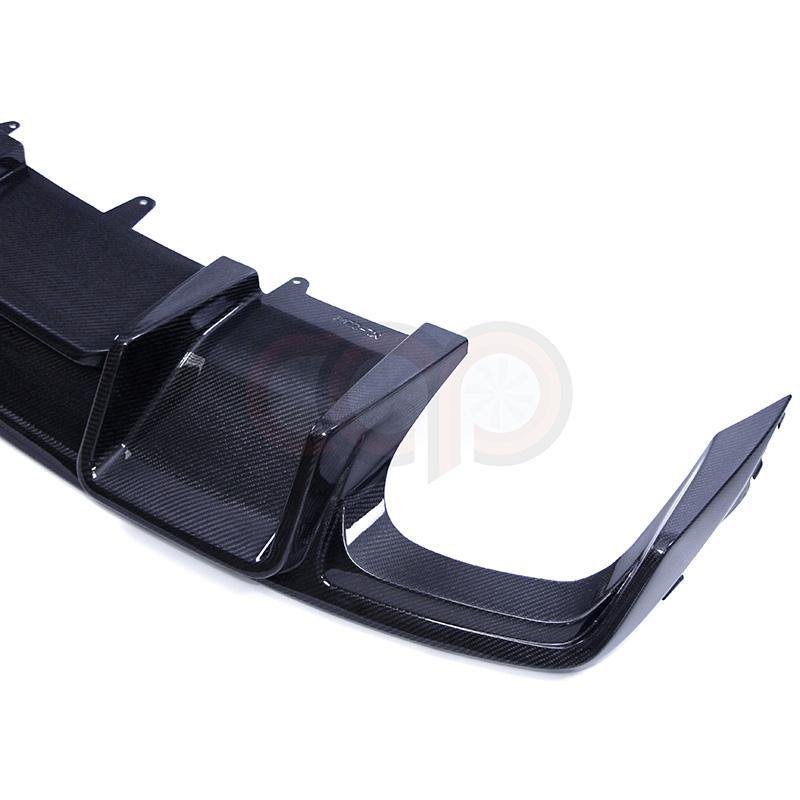 2013-2016 B8.5 Audi A4 Non S-Line - CAP Carbon Fiber Rear Diffuser - V1