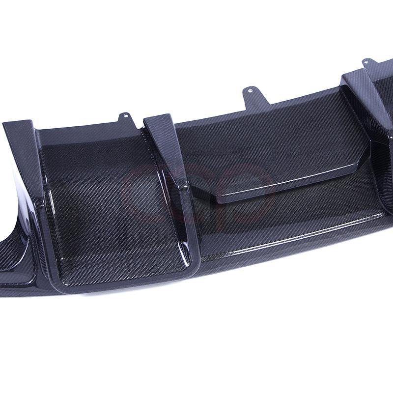 2013-2016 B8.5 Audi A4 Non S-Line - CAP Carbon Fiber Rear Diffuser - V1