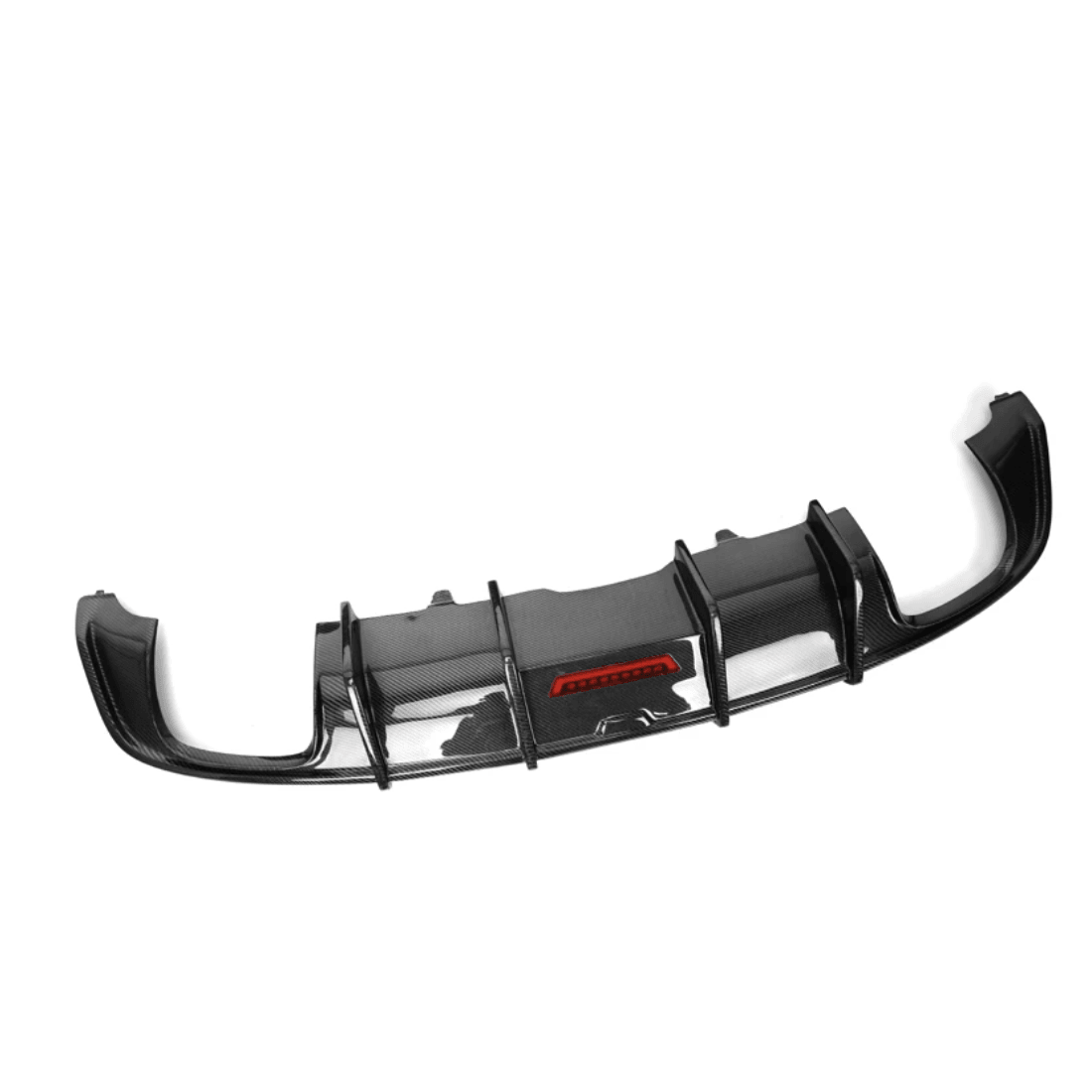 2018-2019 B9 Audi A5/S5 - CAP Carbon Fiber Diffuser with LED - V1