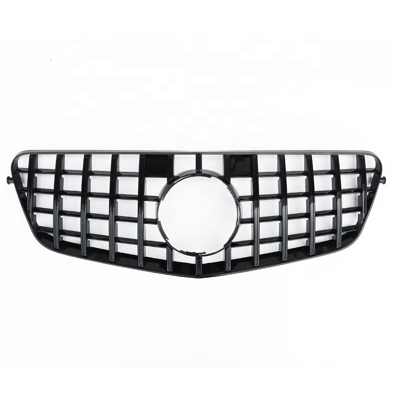 2010-2013 Mercedes-Benz E-Class GTR Style Front Grille | W212 Gloss Black