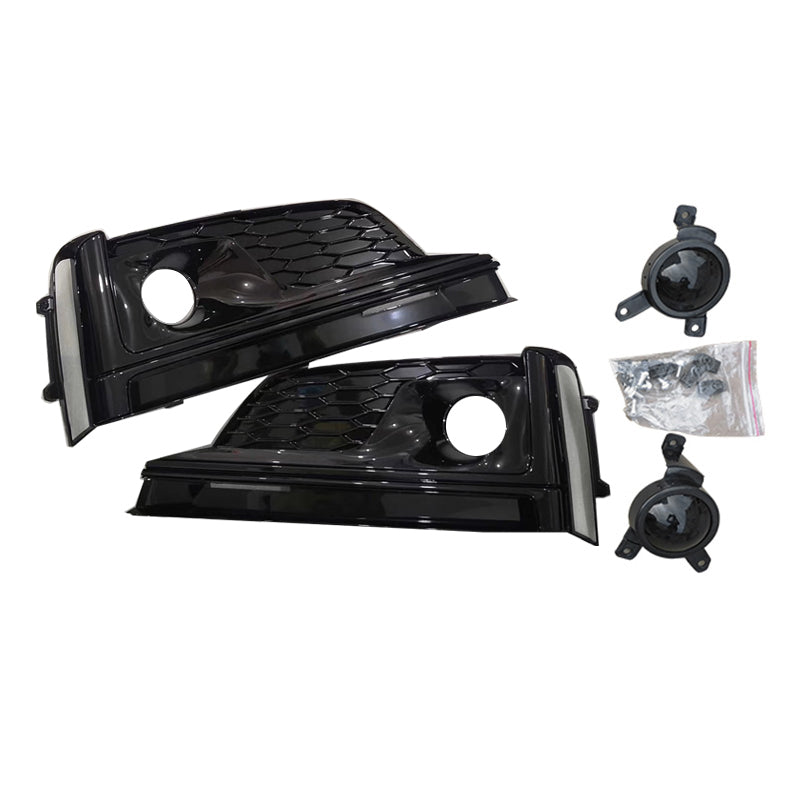 2018-2019 Audi RS5 Fog Grilles | B9 A5 S-Line/S5 with ACC