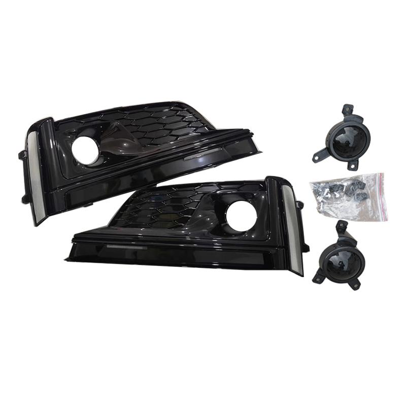 2018-2019 Audi RS5 Fog Grilles | B9 A5 S-Line/S5 with ACC With ACC