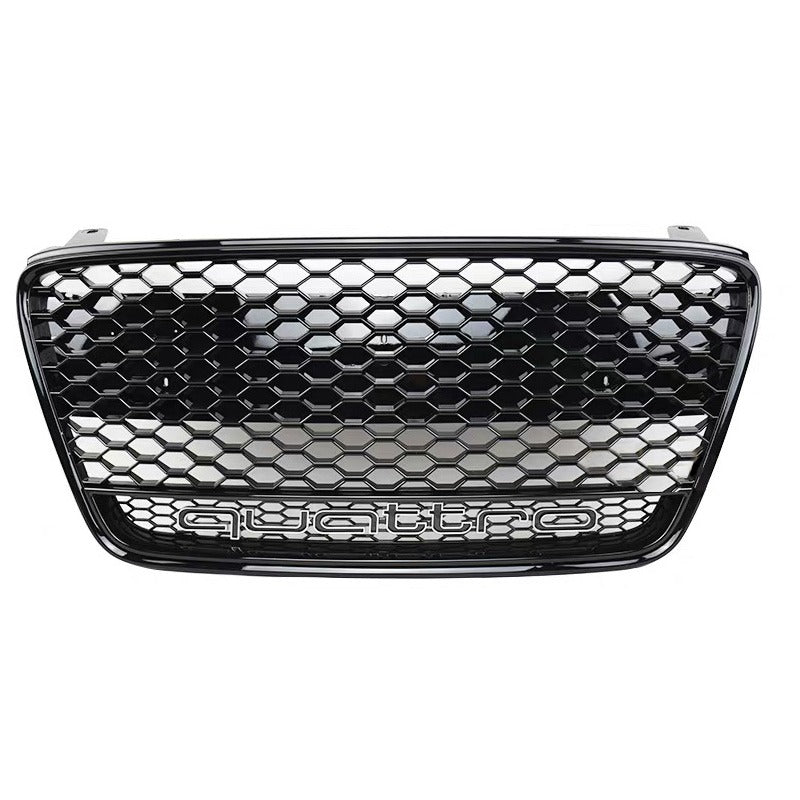 2007-2012 Audi R8 Honeycomb Lower Frame Grille Quattro | Gen 1 MK1 Audi R8 Black Frame Black Mesh