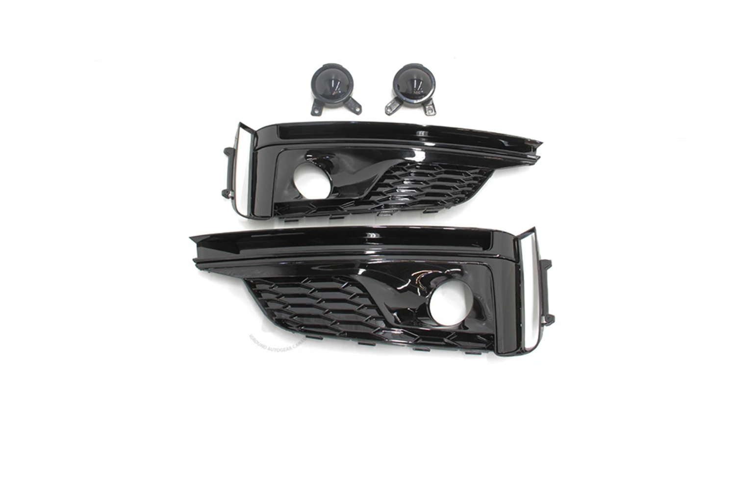Audi RS5 RS Fog Grilles | 2017-2020 B9 A5 S-Line, S5 - Canadian Auto Performance