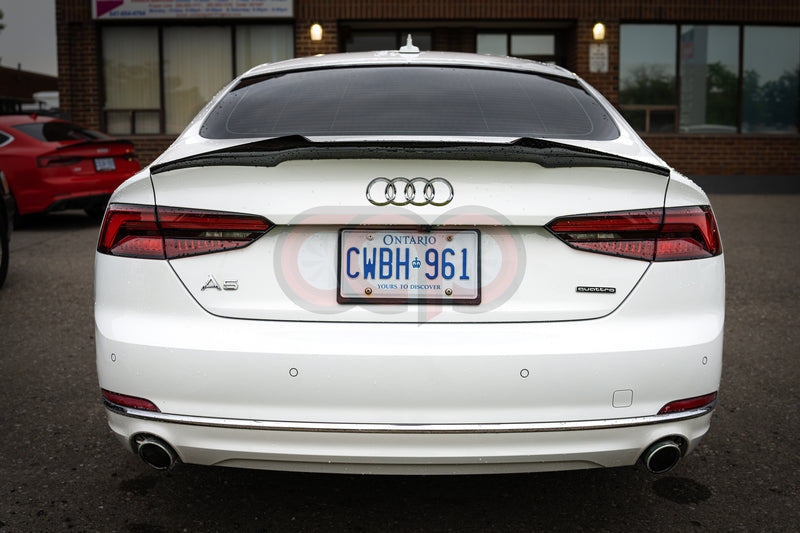 2018 - 2022 B9 & B9.5 Audi A5, S5, RS5 - Carbon Fiber Spoiler - M4 Style