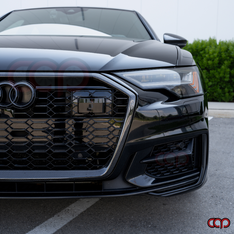 2019-2024 Audi RS6 Style Fog Grilles | C8 Audi A6 S-Line/S6