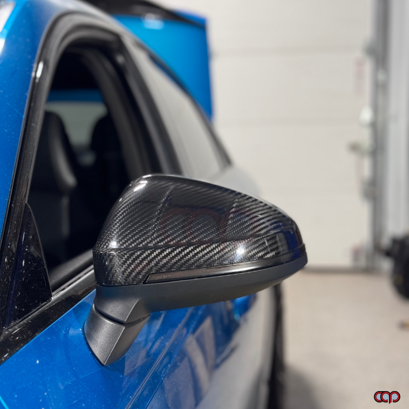 2017-2025 B9/B9.5 Audi A4, S4, A5, S5, RS5 - CAP Dry Carbon Fiber Mirror Covers (Pair) - V2