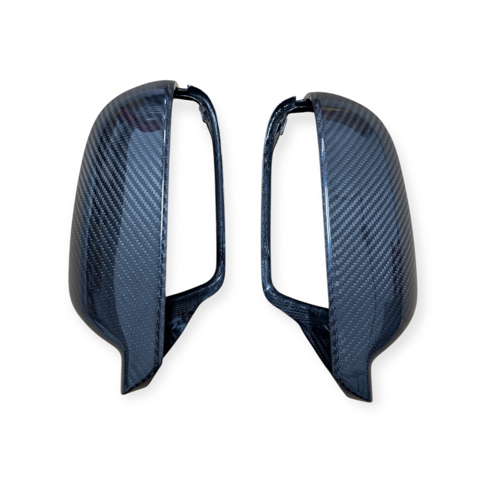2008-2017 B8 B8.5 Audi A4, S4, A5, S5, RS5 - CAP Dry Carbon Fiber Mirror Covers (Pair)