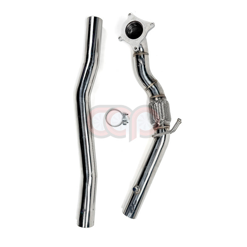 2006-2013 CAP 2.0T Downpipes - Audi 8J MK2 TT, TT-S, 8P A3 Quattro, MK6 Golf R 2.0T