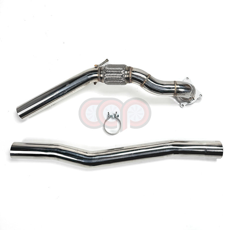 2006-2013 CAP 2.0T Downpipes - Audi 8J MK2 TT, TT-S, 8P A3 Quattro, MK6 Golf R 2.0T