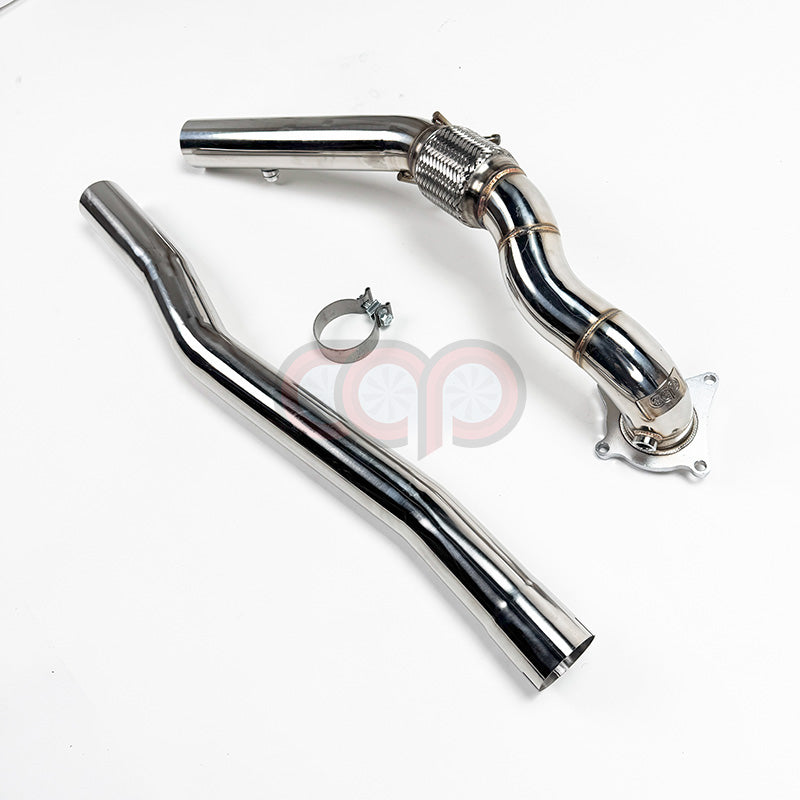 2006-2013 CAP 2.0T Downpipes - Audi 8J MK2 TT, TT-S, 8P A3 Quattro, MK6 Golf R 2.0T