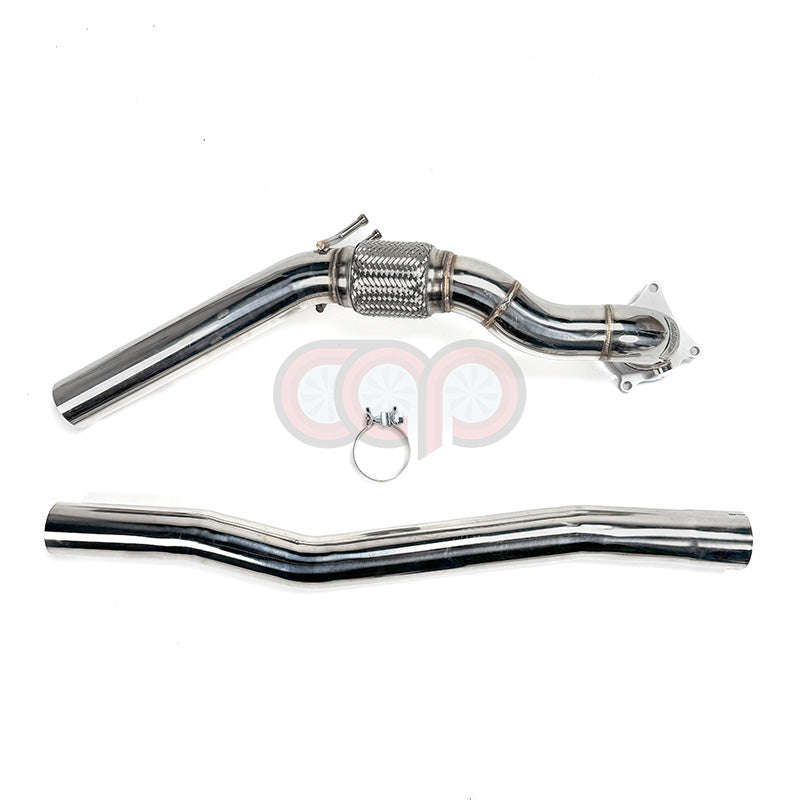 2006-2013 CAP 2.0T Downpipes - Audi 8J MK2 TT, TT-S, 8P A3 Quattro, MK6 Golf R 2.0T