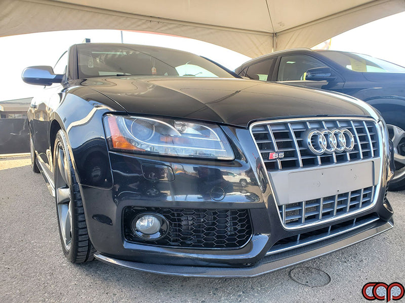 2008-2012 B8 Audi A5 S-Line/S5 - CAP Carbon Fiber Front Lip