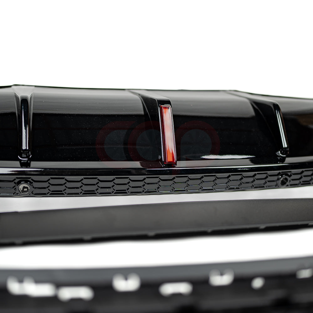 2008-2015 MK2 8J Audi TT/TT-S - CAP Black RS Style Rear Diffuser