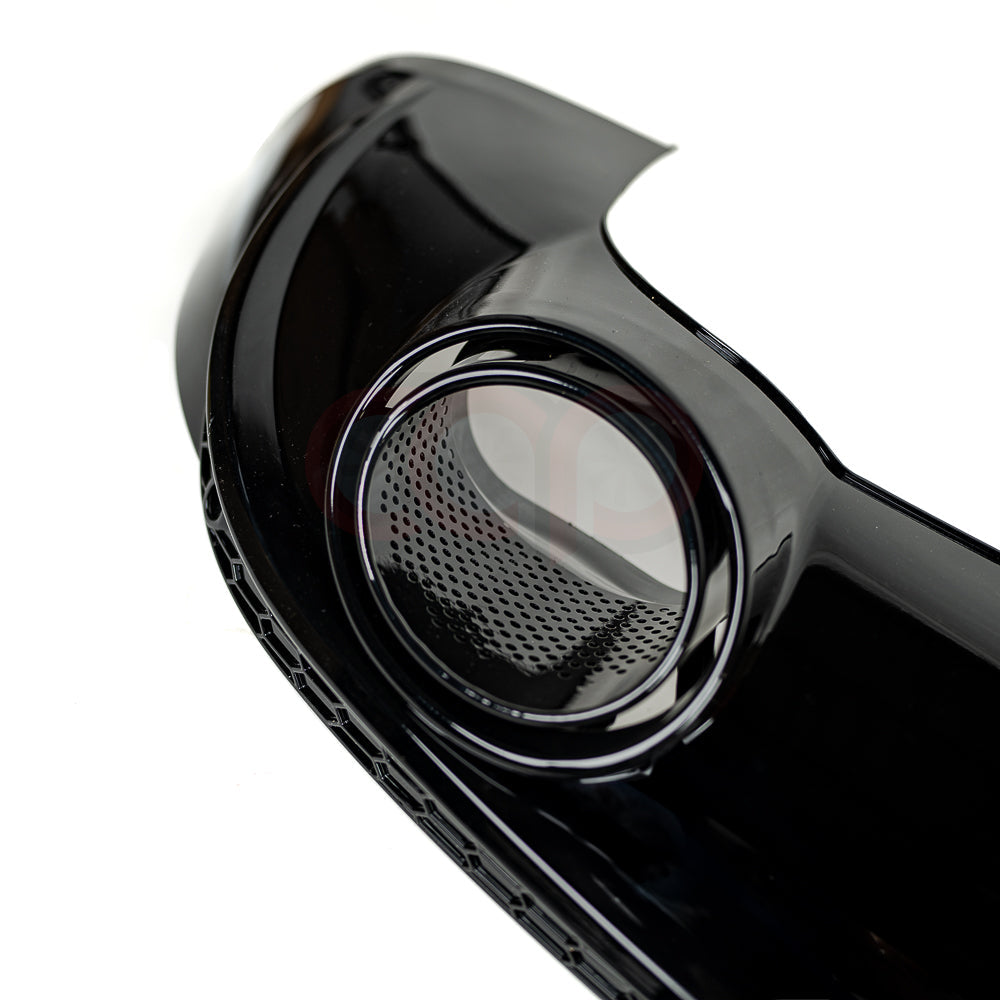 2008-2015 MK2 8J Audi TT/TT-S - CAP Black RS Style Rear Diffuser