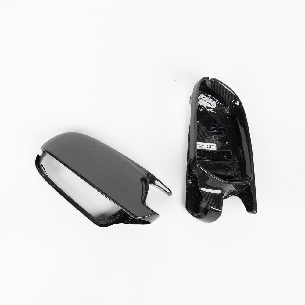 2008-2017 B8 B8.5 Audi A4, S4, A5, S5, RS5 - CAP Dry Carbon Fiber Mirror Covers (Pair) - V2