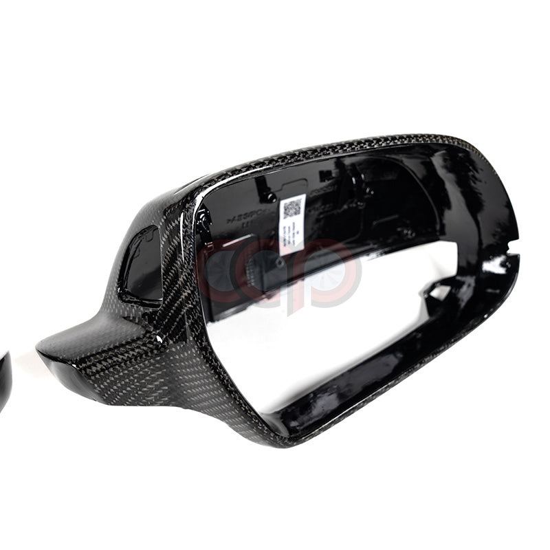 2008-2017 B8 B8.5 Audi A4, S4, A5, S5, RS5 - Carbon Fiber Mirror Covers (Pair)