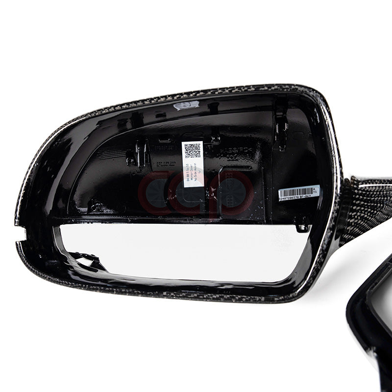 2008-2017 B8 B8.5 Audi A4, S4, A5, S5, RS5 - Carbon Fiber Mirror Covers (Pair)